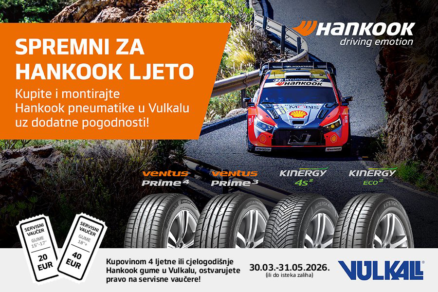 VRIJEME JE ZA LJETNE GUME: Iskoristite Hankook ponudu i uštedite na montaži!